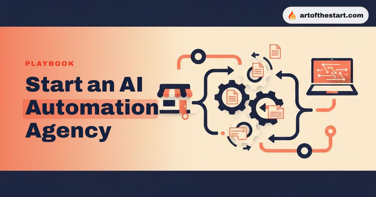 Start an AI Automation Agency editorial card